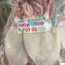 Mực lá Cô Tô một nắng